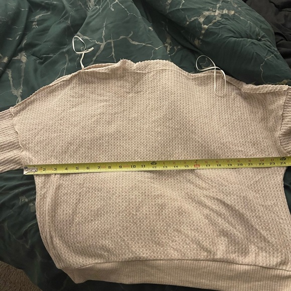 Treasure & Bond off the shoulder thermal knit top - Picture 8 of 10